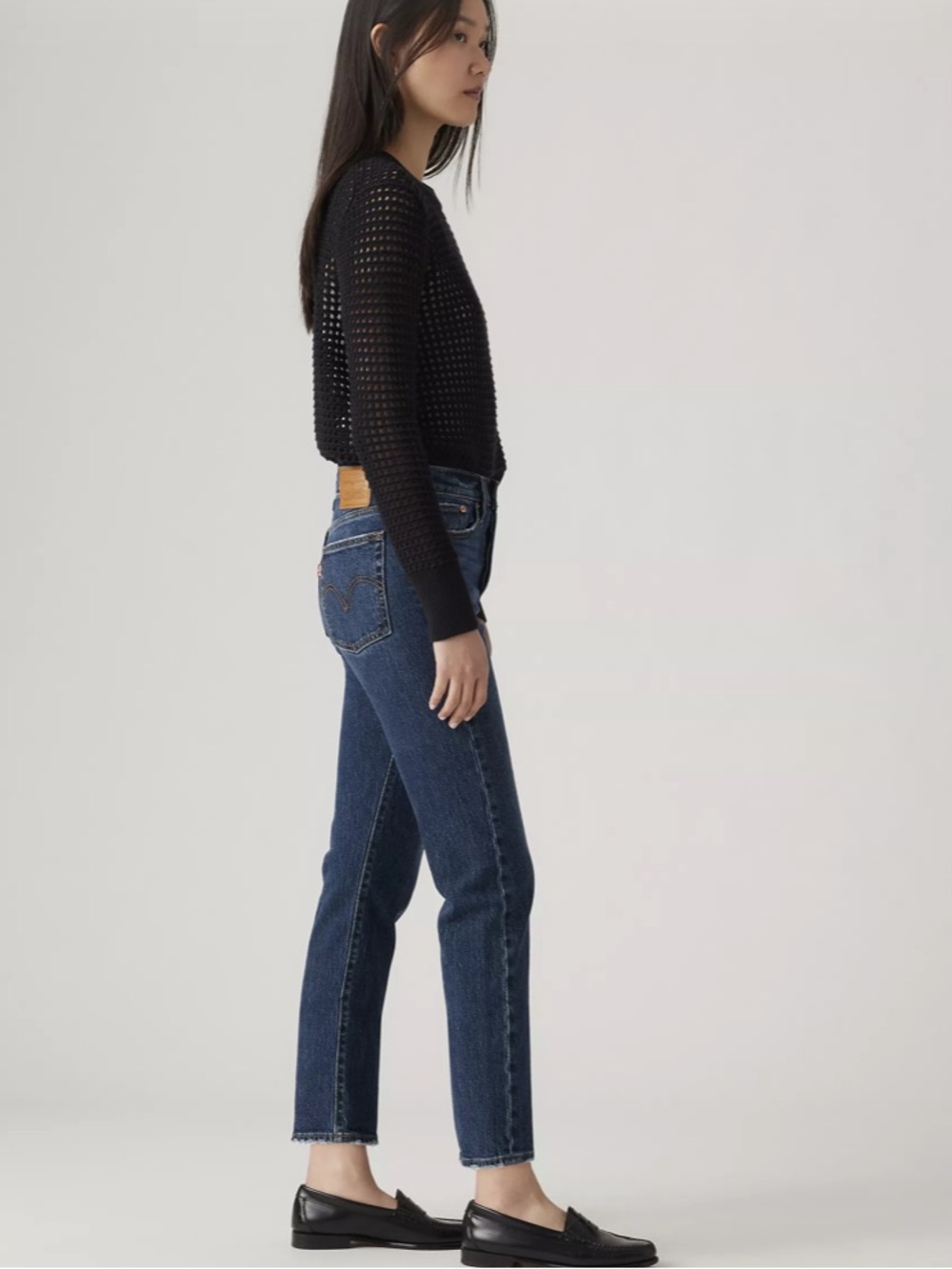 Levi’s Wedgie Straight Dark Wash Sz 27